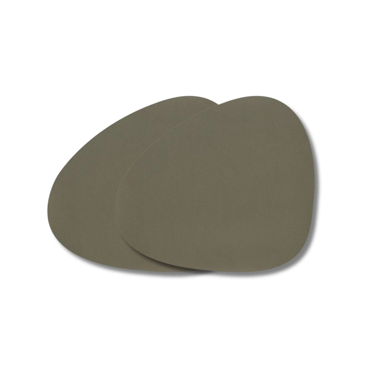 LIND DNA Tischset L Serene 2-er Set-Curve / Moss