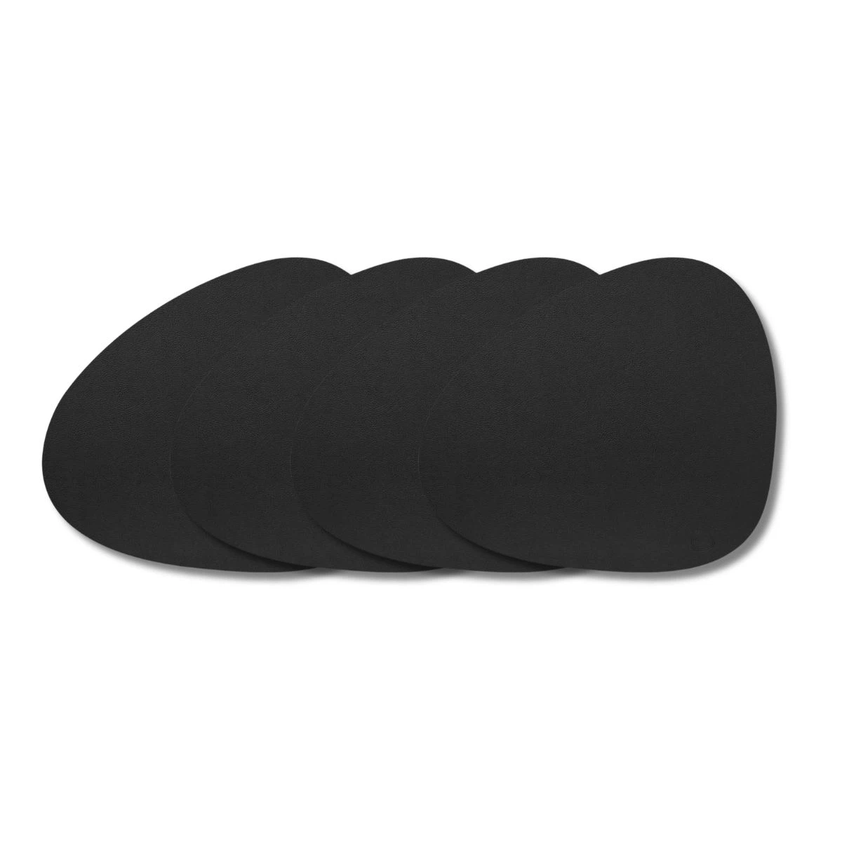 LIND DNA Tischset L Serene 4-er Set-Curve / Black
