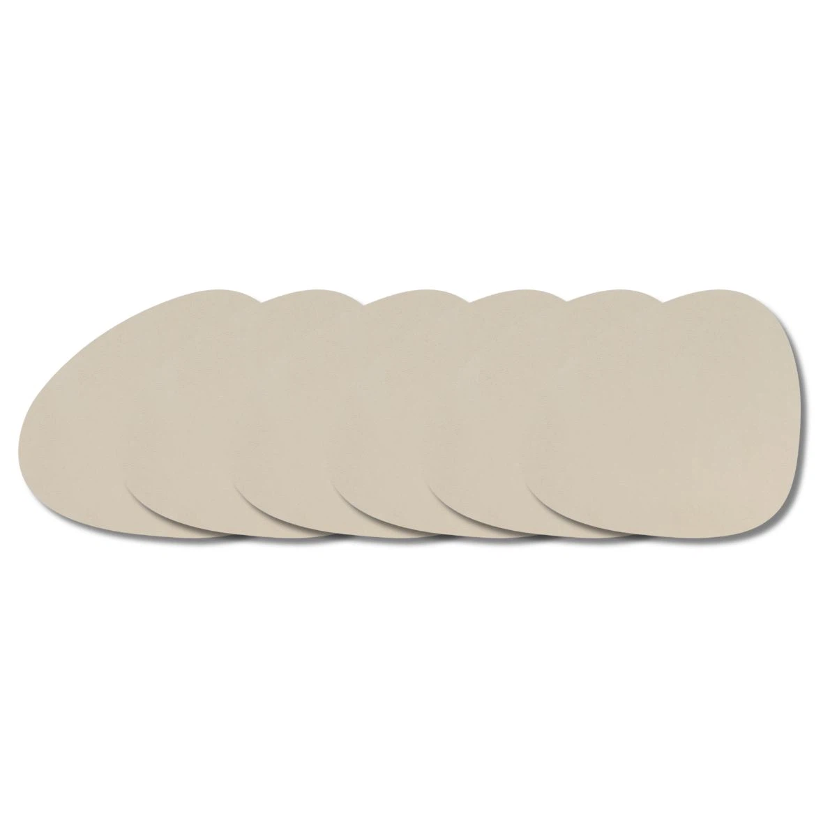 LIND DNA Tischset L Serene 6-er Set-Curve / Cream