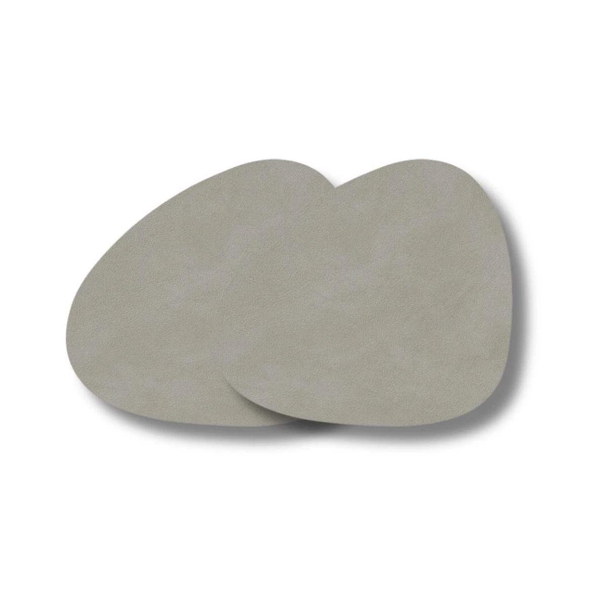 LIND DNA Glasuntersetzer Nupo 2-er Set-Curve / Light Grey