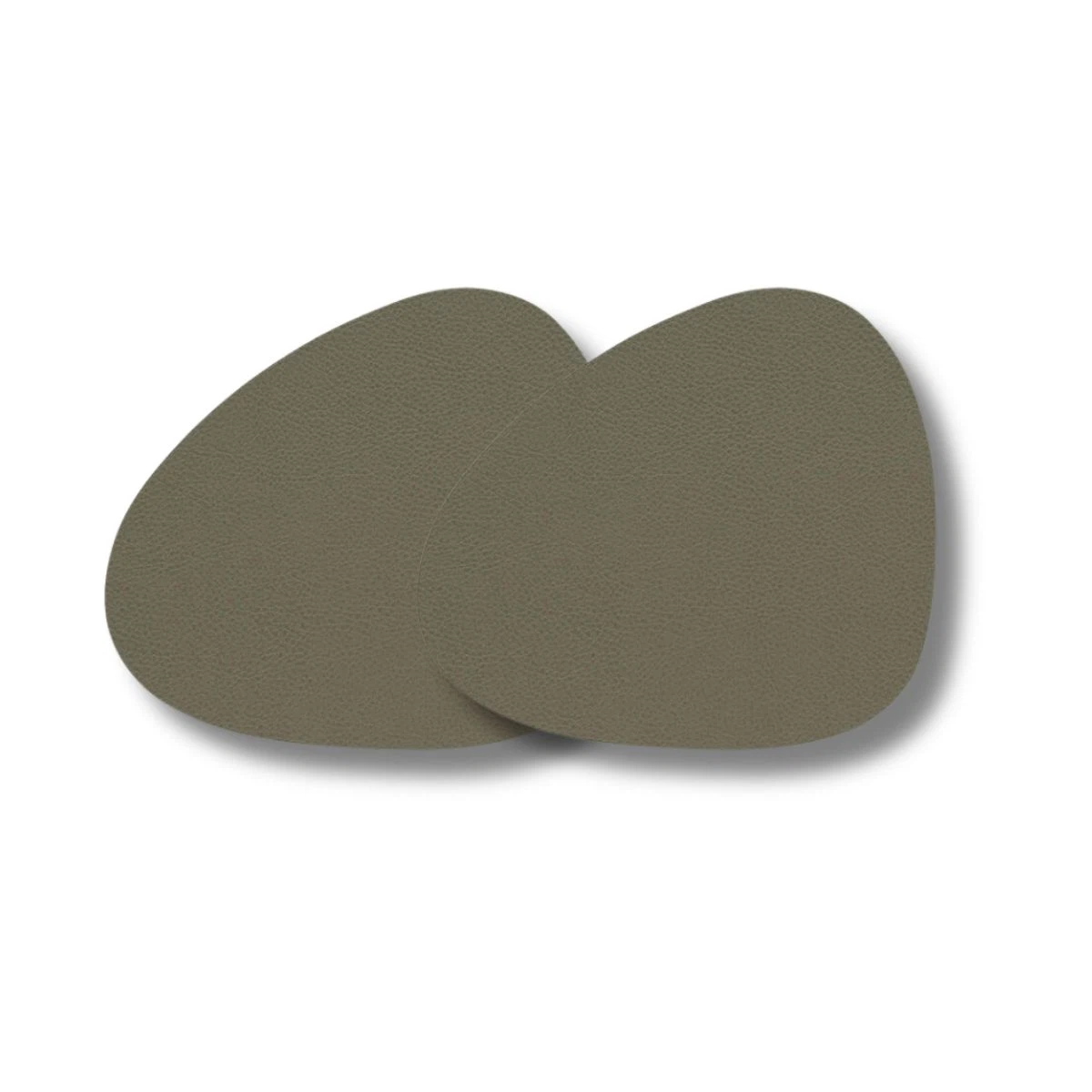 LIND DNA Glasuntersetzer Serene 2-er Set-Curve / Moss