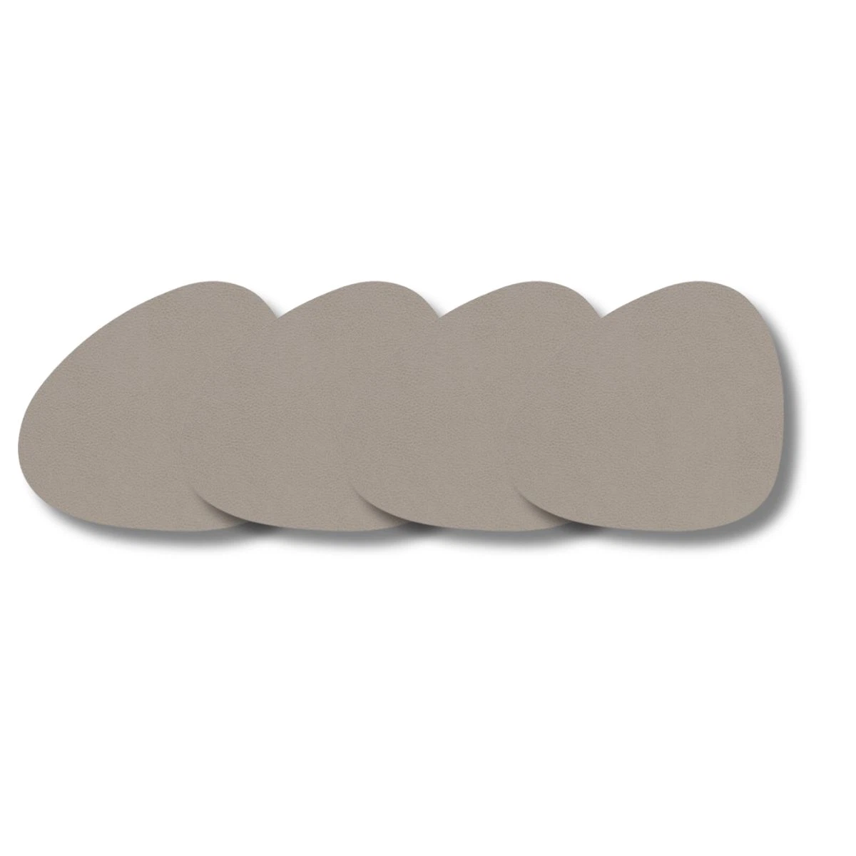 LIND DNA Glasuntersetzer Serene 4-er Set-Curve / Ash