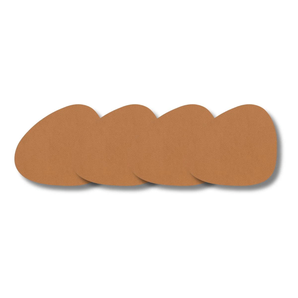 LIND DNA Glasuntersetzer Serene 4-er Set-Curve / Nature