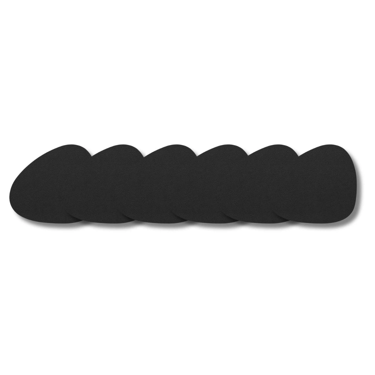LIND DNA Glasuntersetzer Serene 6-er Set-Curve / Black