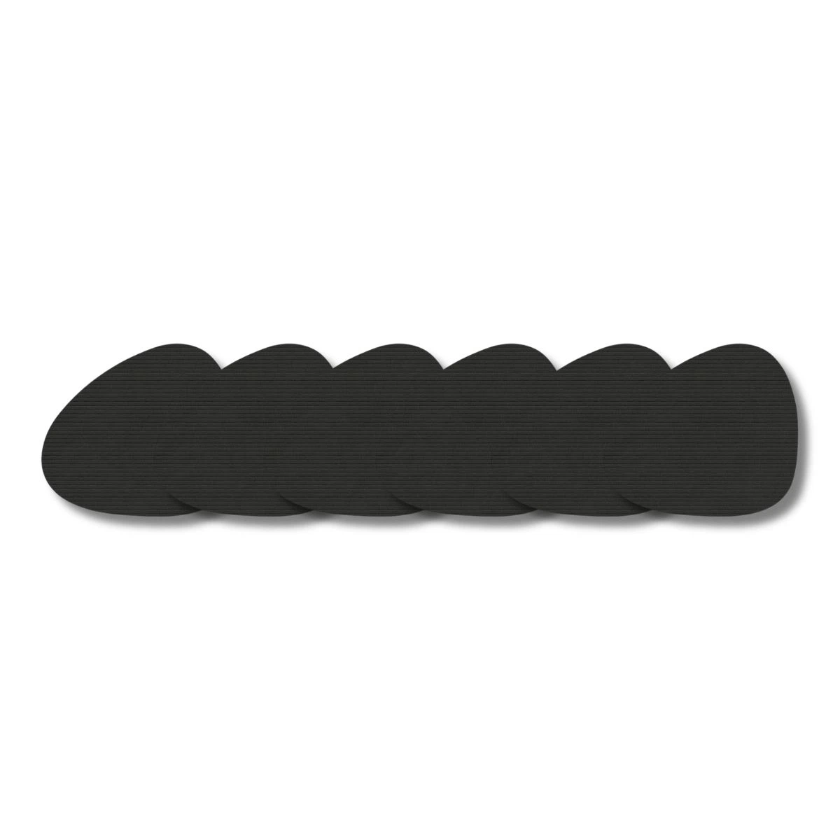 LIND DNA Glasuntersetzer Corduroy 6-er Set-Curve / Black Ink