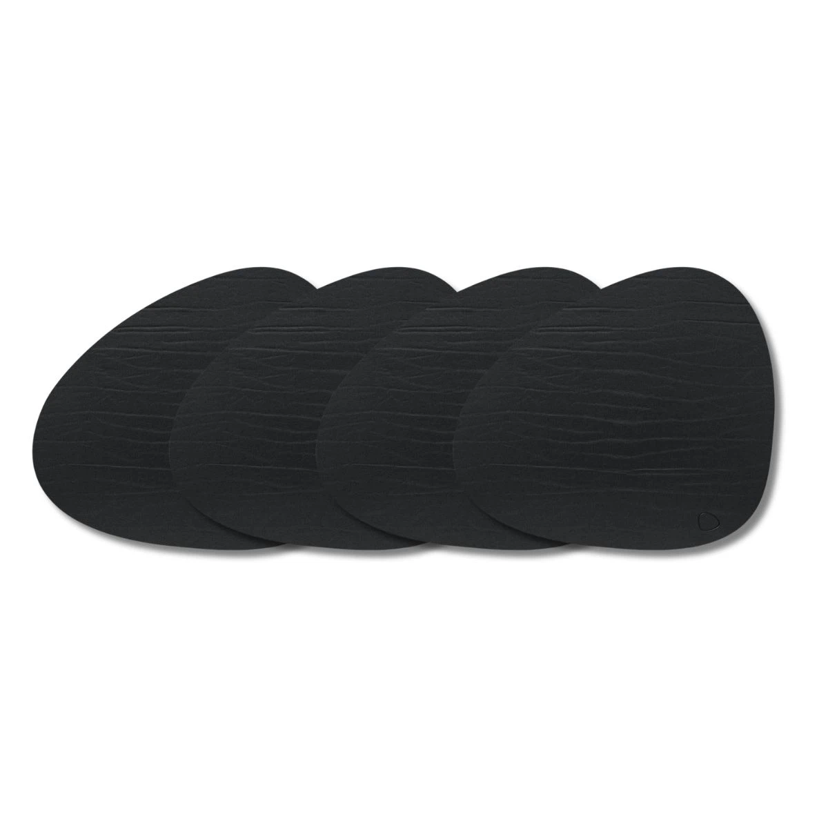 LIND DNA Tischset L Buffalo 4-er Set-Curve / Black