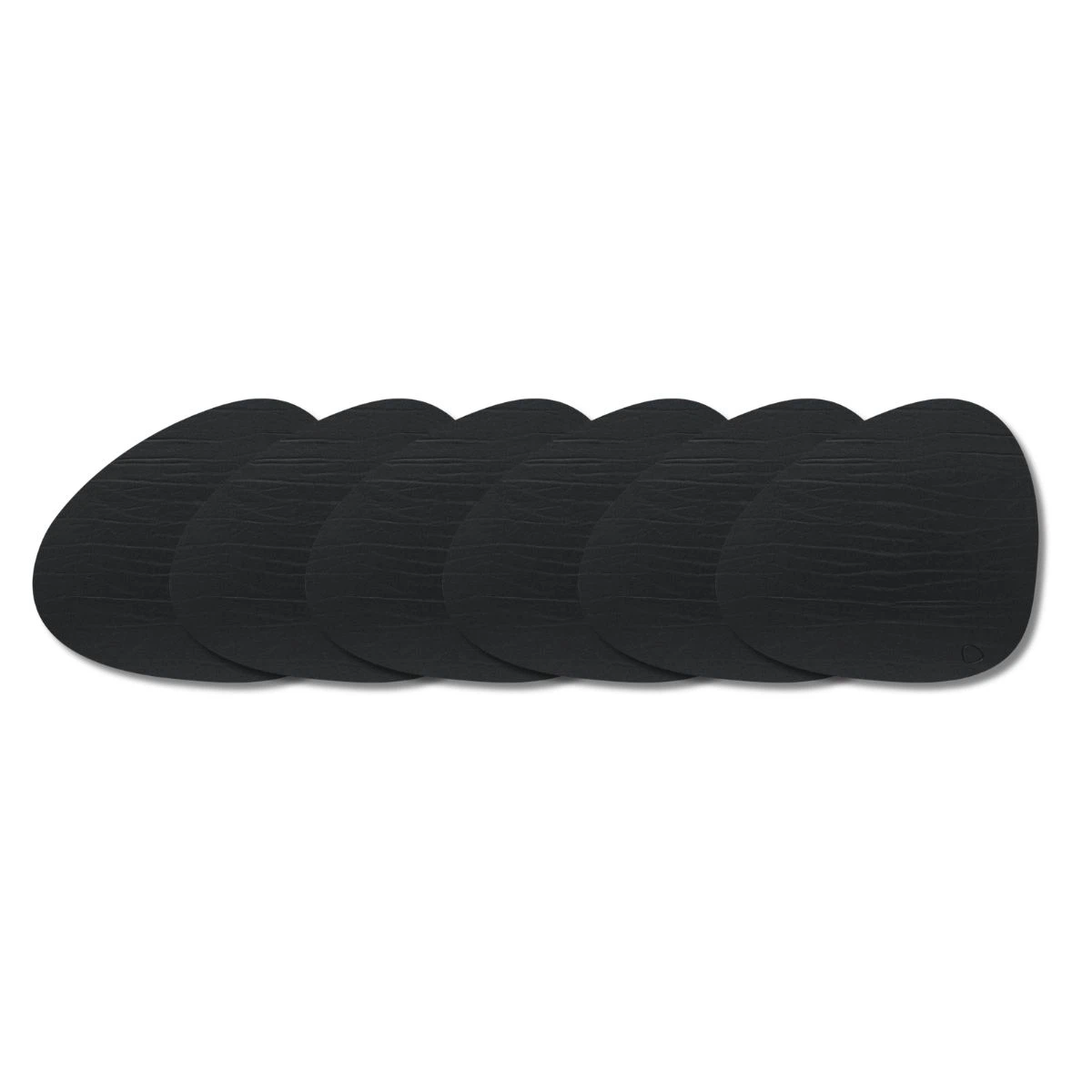 LIND DNA Tischset L Buffalo 6-er Set-Curve / Black