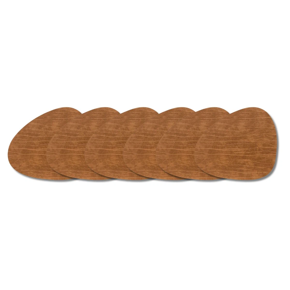 LIND DNA Tischset L Buffalo 6-er Set-Curve / Nature