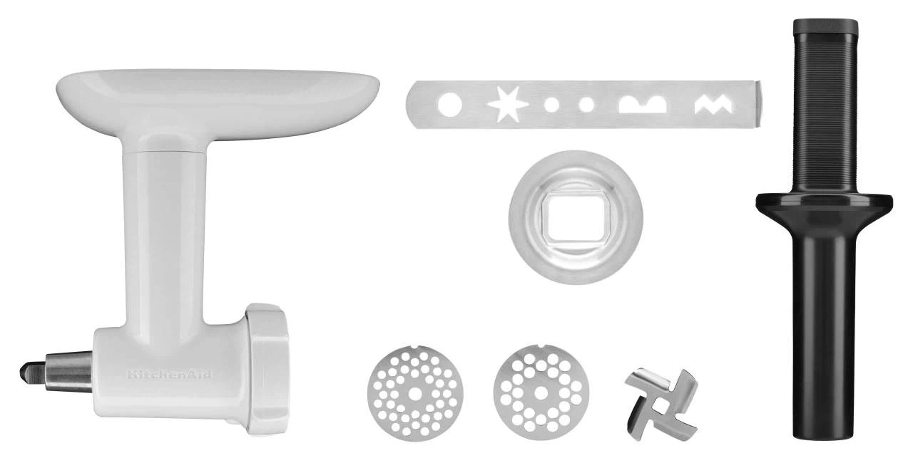 KitchenAid Set Kunststofffleischwolf 5KSMFGA inkl. Spritzgebäck + Gemüseschneider 5KSMVSA-Default Title