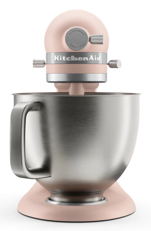 KitchenAid 4,7L 5KSM50PKVE Küchenmaschine - Artisan Plus mit GRATIS Glasschüssel-Feather Pink