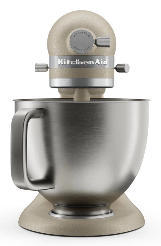 KitchenAid 4,7L 5KSM50PKVE Küchenmaschine - Artisan Plus mit GRATIS Glasschüssel-Oat (Hafer)