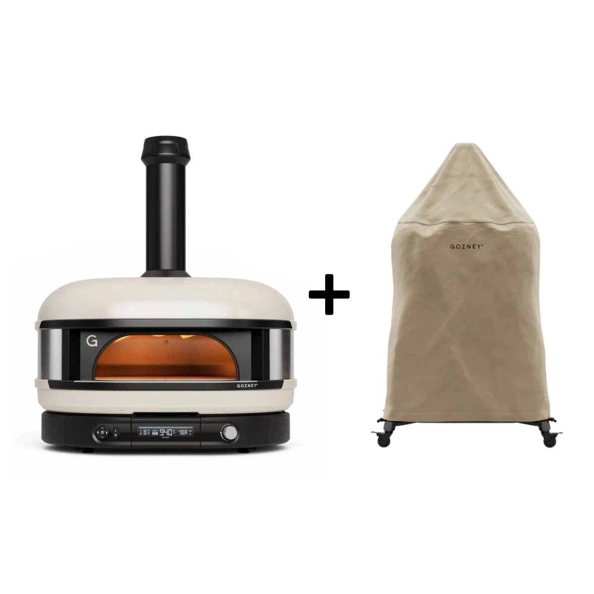 Gozney Set Dome Gen2 Pizzaofen + Abdeckhaube lang-Créme