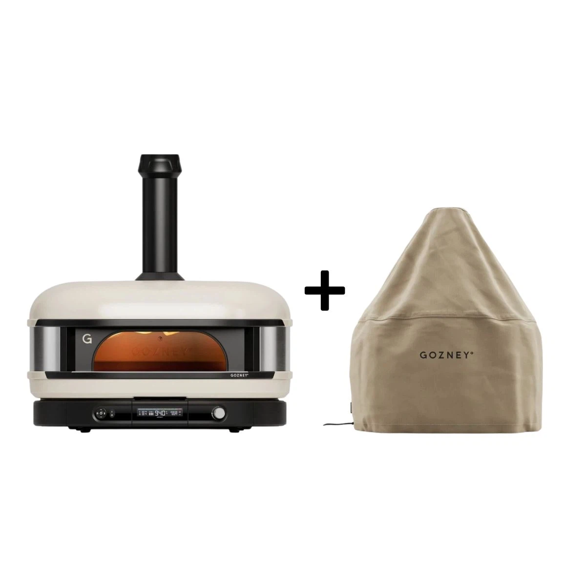 Gozney Set Dome XL Pizzaofen + Abdeckhaube kurz-Créme