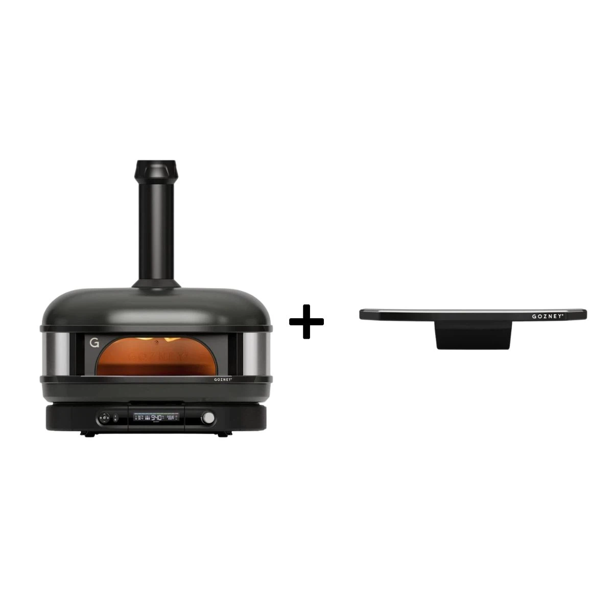 Gozney Set Dome Gen2 Pizzaofen + Frontablage-Off Black