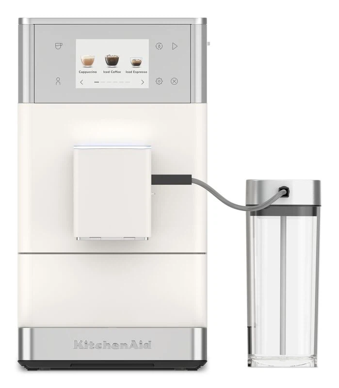 KitchenAid Kaffeevollautomat KF4 mit Iced Coffee-Funktion-Porcelain White