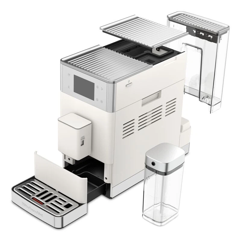 KitchenAid Kaffeevollautomat KF4 mit Iced Coffee-Funktion-Porcelain White