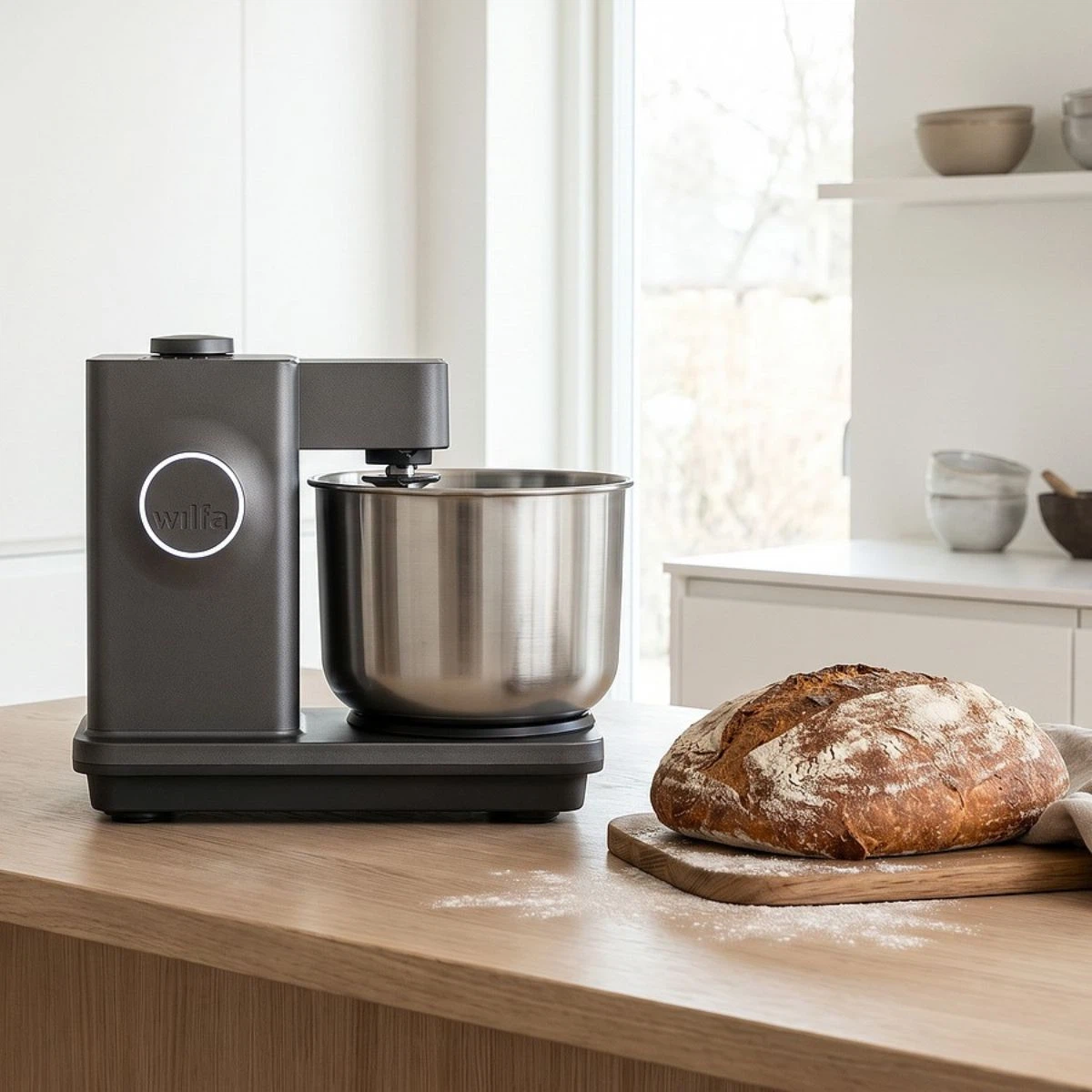 WILFA Küchenmaschine PROBAKER TIMER NXT-Grau