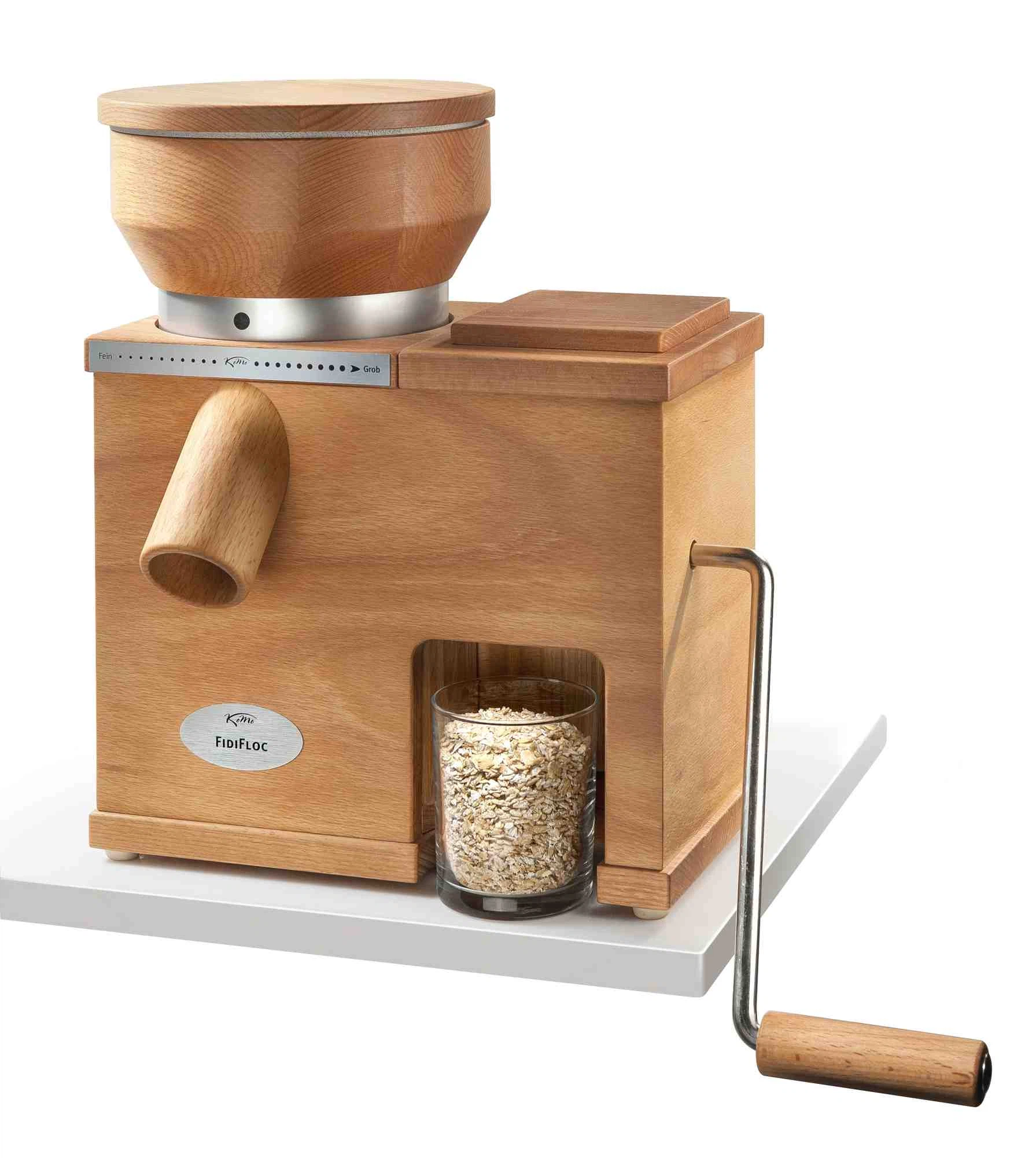 Komo Fidifloc Medium Getreidemühle + Flocker-Default