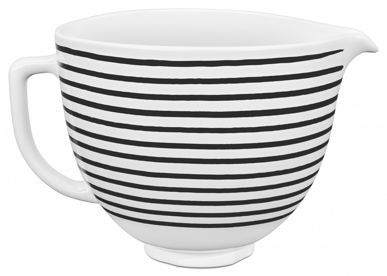 KitchenAid 4,7 L Keramikschüssel Horizontal Stripes 5KSM2CB5PHS-Default