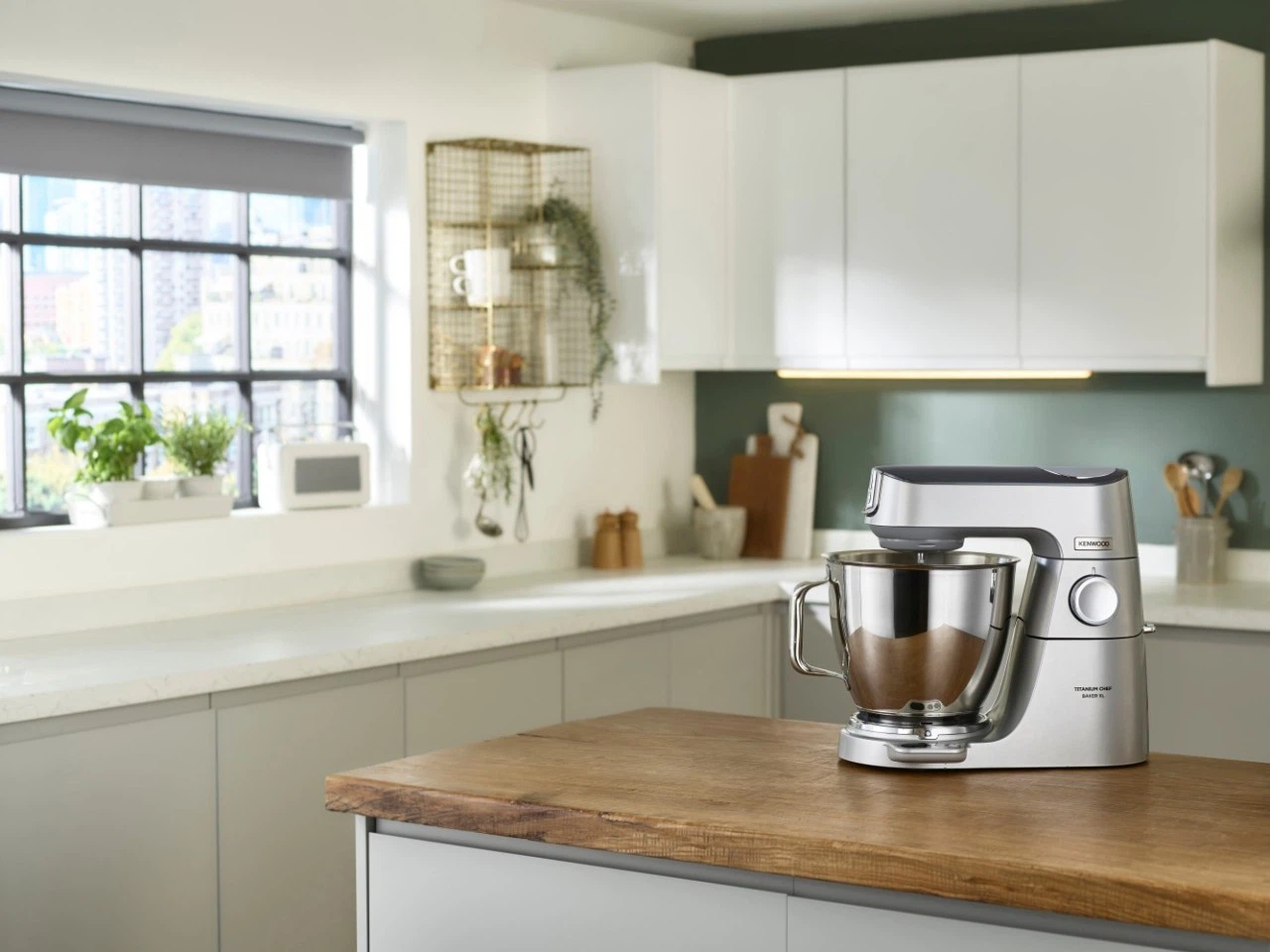 Kenwood Chef Baker XL 7 l, Titanium Silber KVL85.594SI-Default