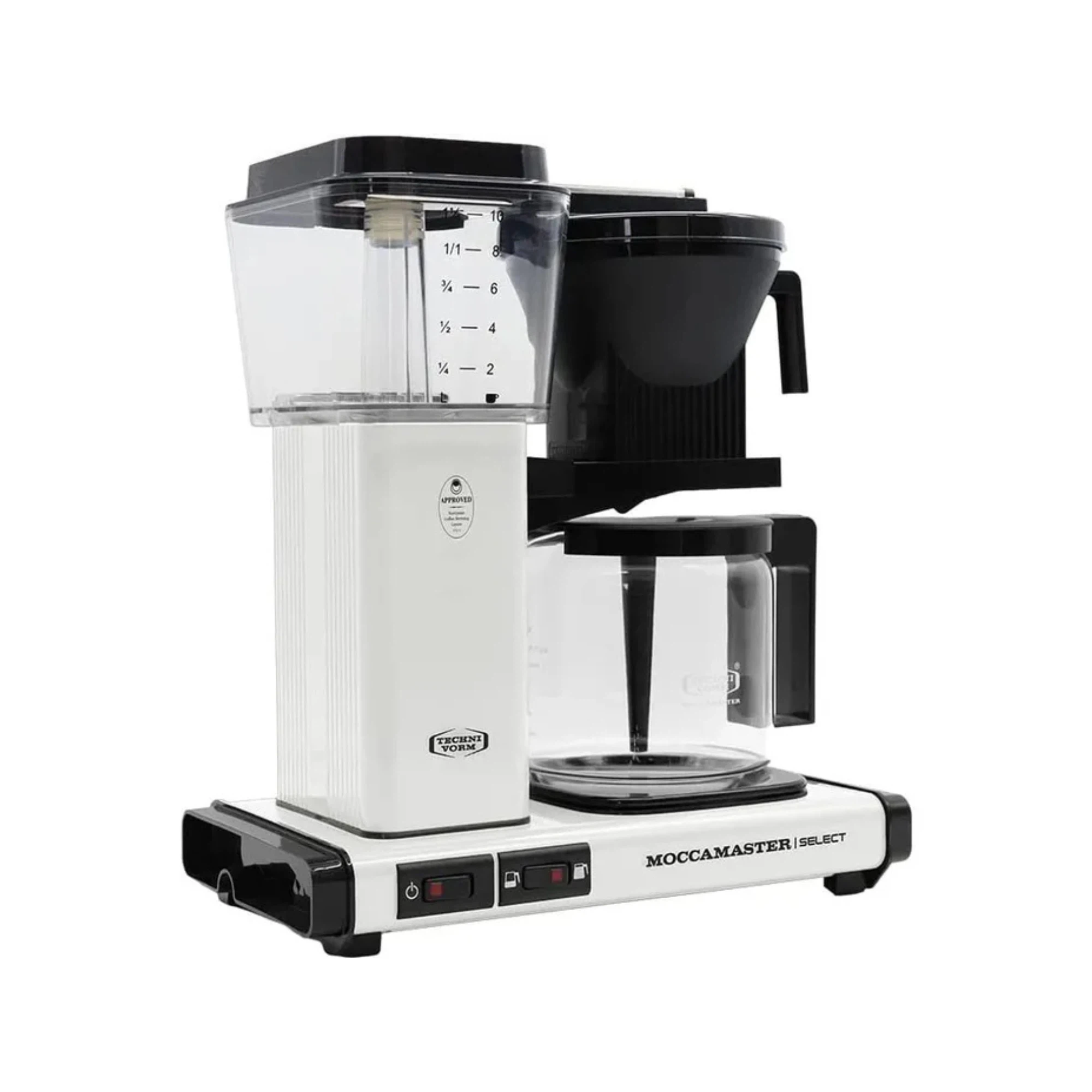 Moccamaster KBG select Filterkaffeemaschine-Off White