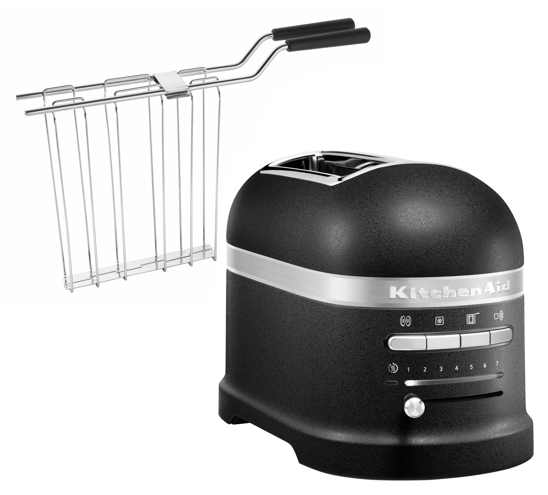 KitchenAid 2-Scheiben Toaster Artisan 5KMT2204-Gusseisen Schwarz