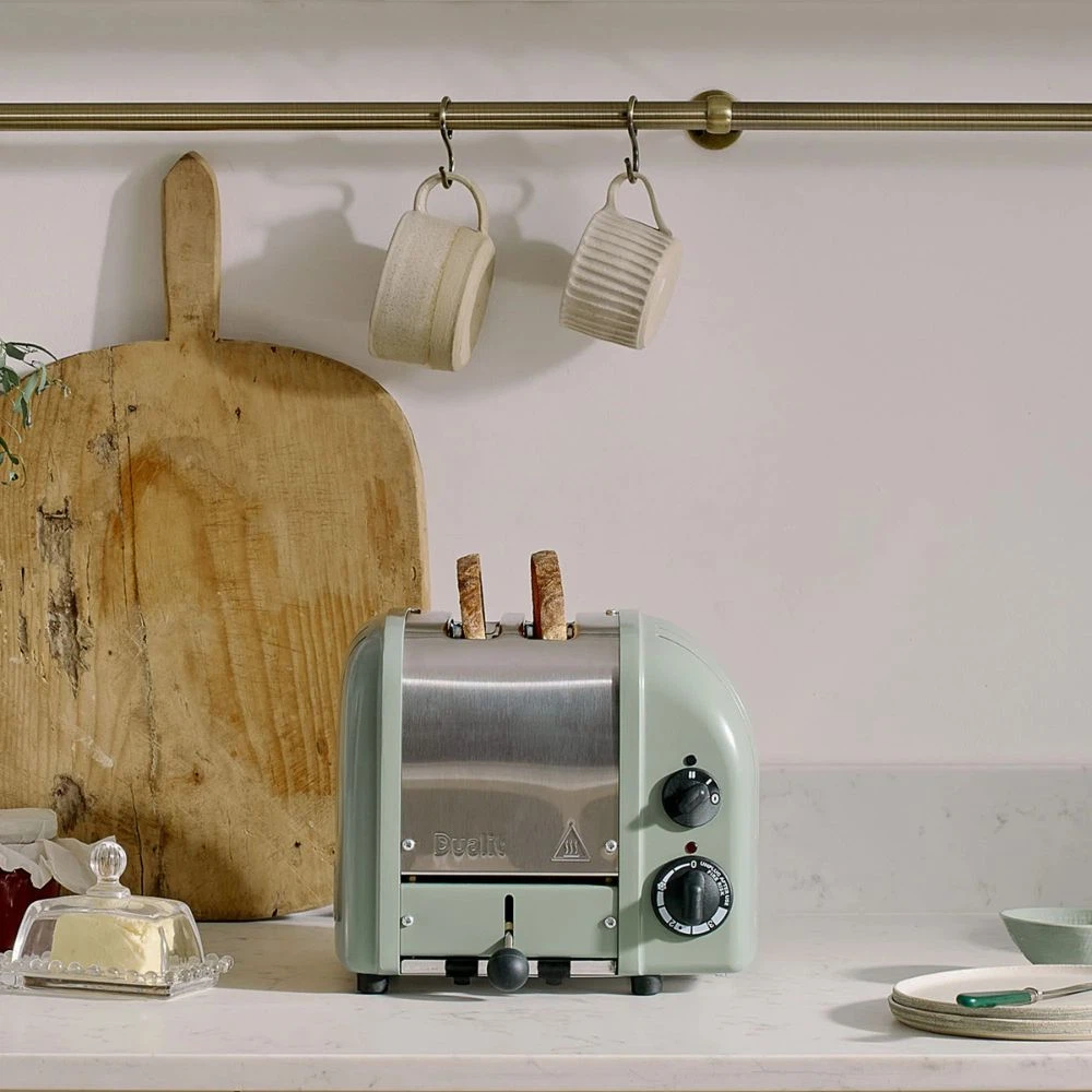 Dualit Classic 2er-Toaster-Sage green