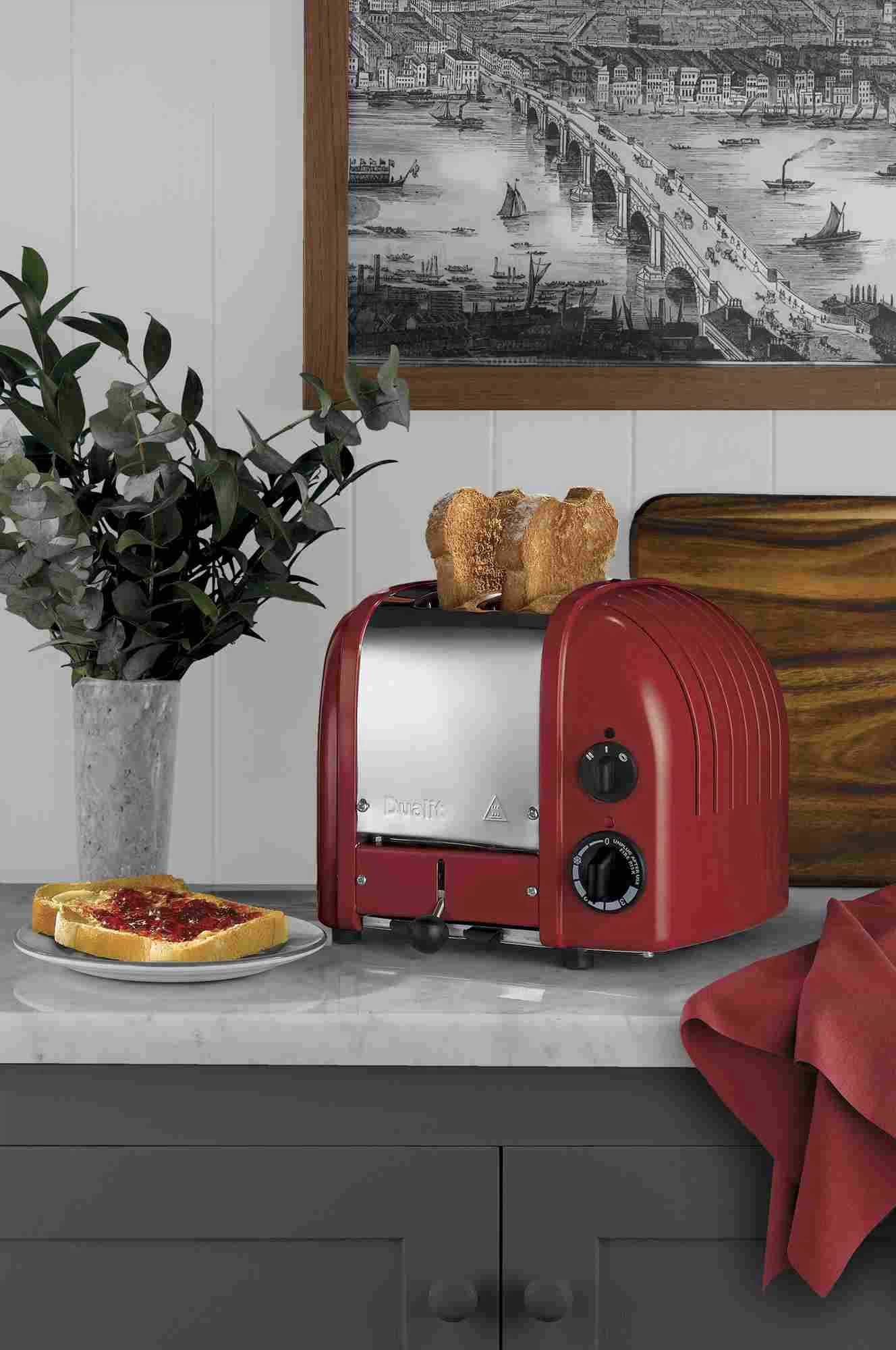 Dualit Classic 2er-Toaster-Rot