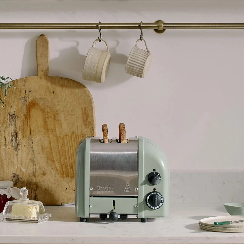 Dualit Classic 2er-Toaster-Sage green