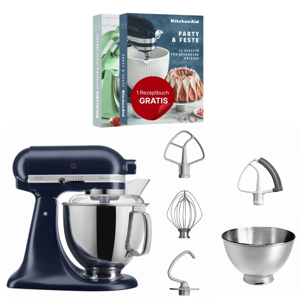 KitchenAid 4,8 L 5KSM175 Artisan Küchenmaschine-Tintenblau