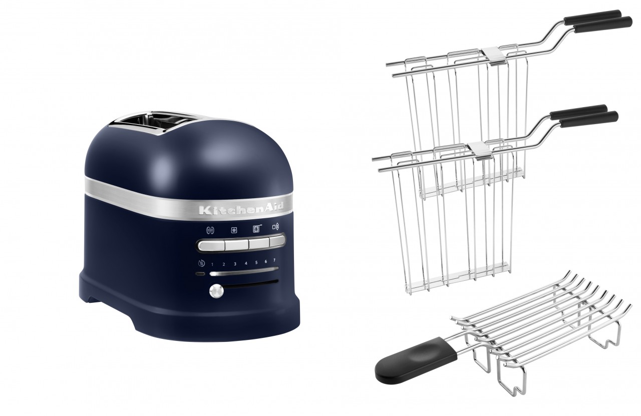 KitchenAid Paket 2, 2-Scheiben Toaster Artisan 5KMT2204-Tintenblau