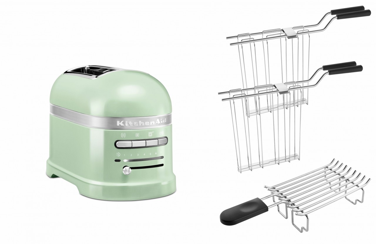 KitchenAid Paket 2, 2-Scheiben Toaster Artisan 5KMT2204-Pistazie