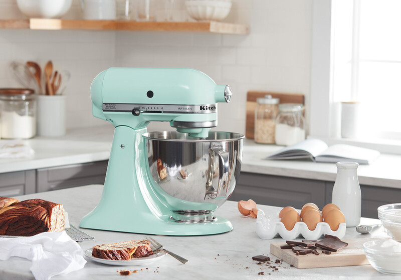 KitchenAid 4,8 L 5KSM175 Artisan Küchenmaschine Cookielover mit Fleischwolf+Spritzgebäckvorsatz