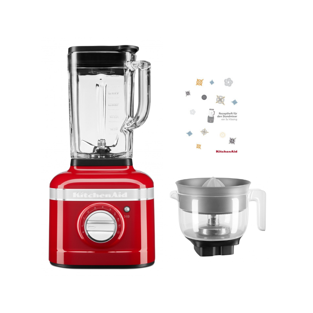 KitchenAid K400 Standmixer Saftpaket-Empire Rot