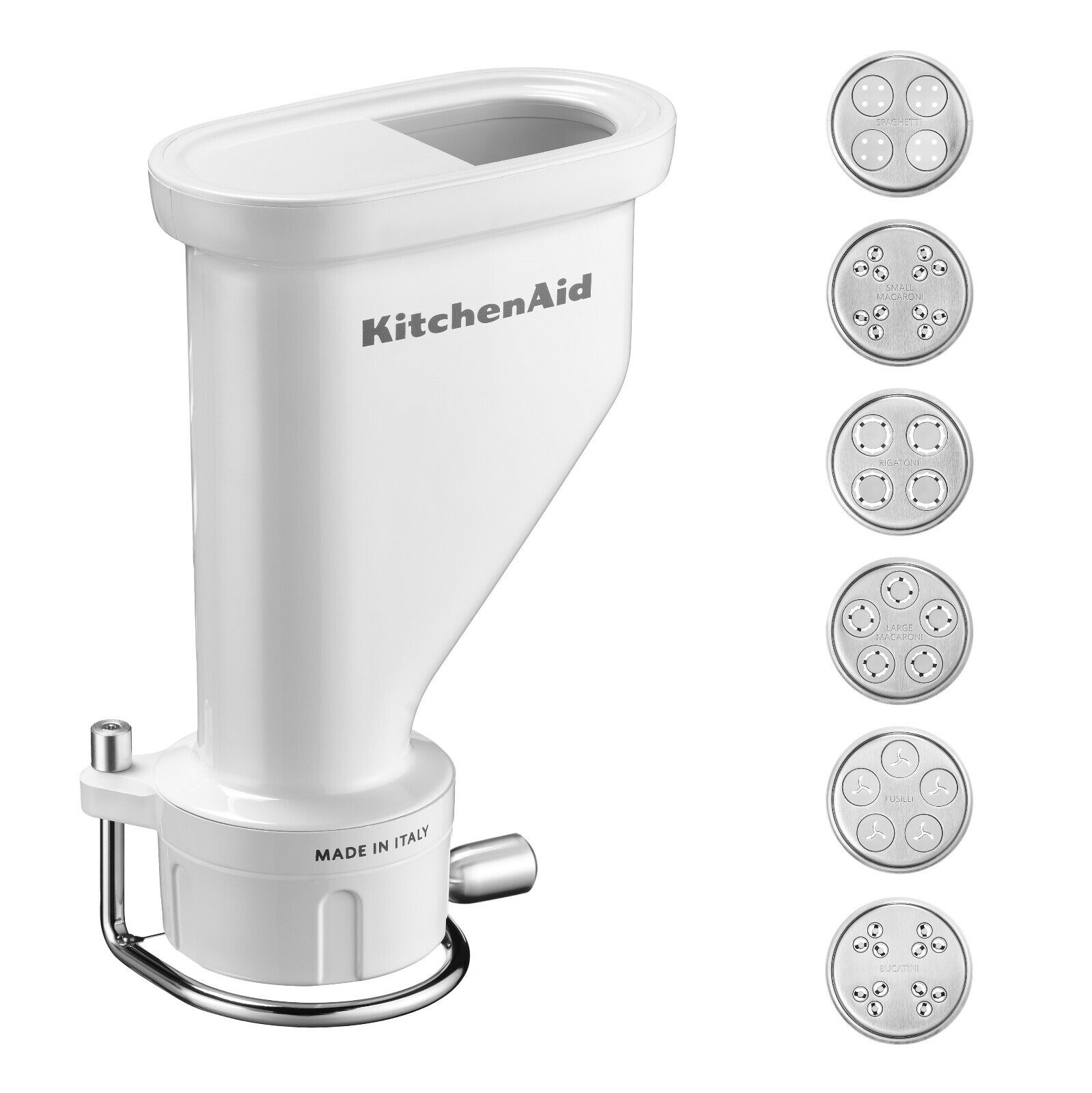 KitchenAid Set Di 2 Utensili In Nylon - Paletta Corta E Cucchiaio Da Imbastitura, Resistenti Al Calore Fino A 250°C, Lavabili In Lavastoviglie, Grigio