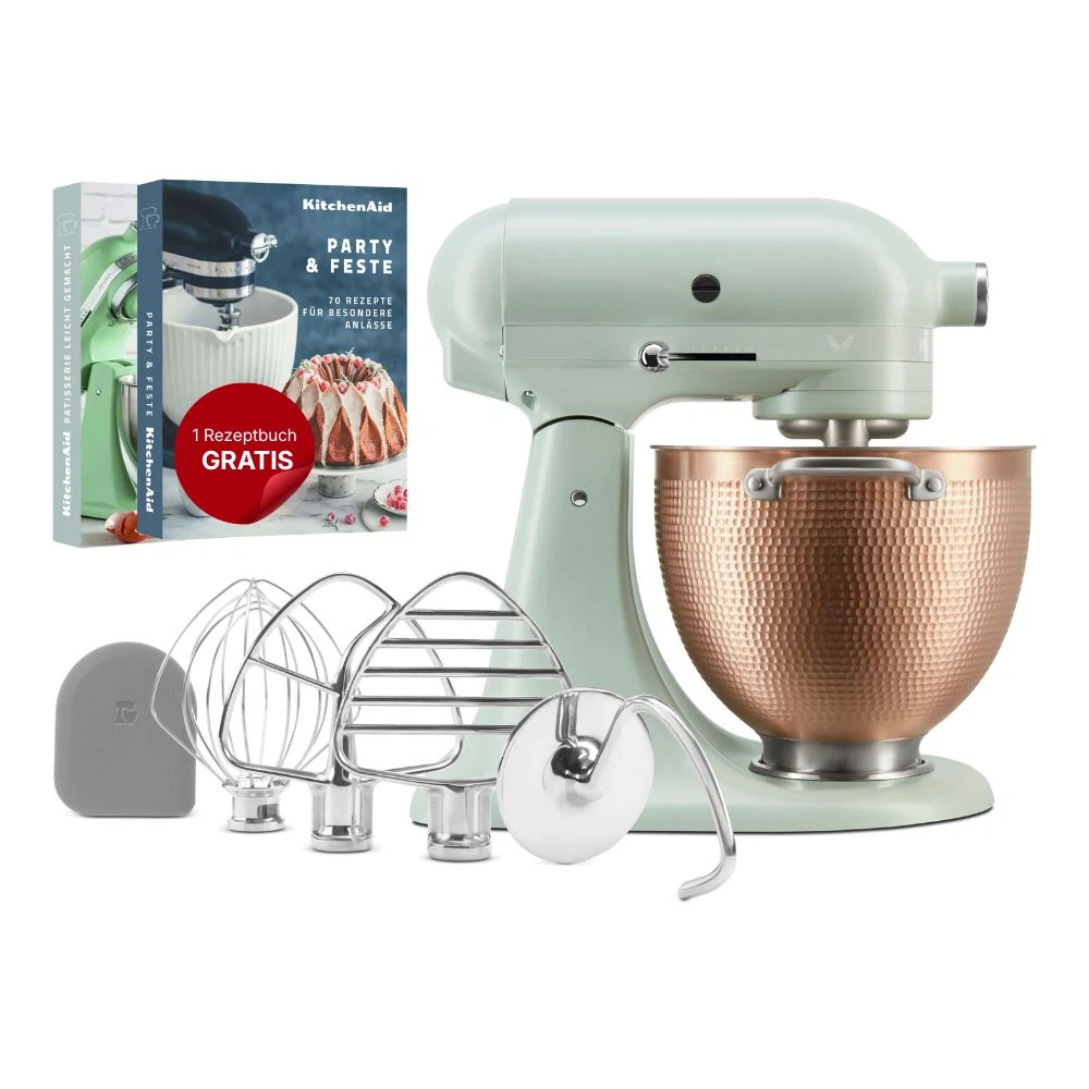 KitchenAid 4,7 L Artisan 5KSM180LEELB Küchenmaschine Blossom-Default