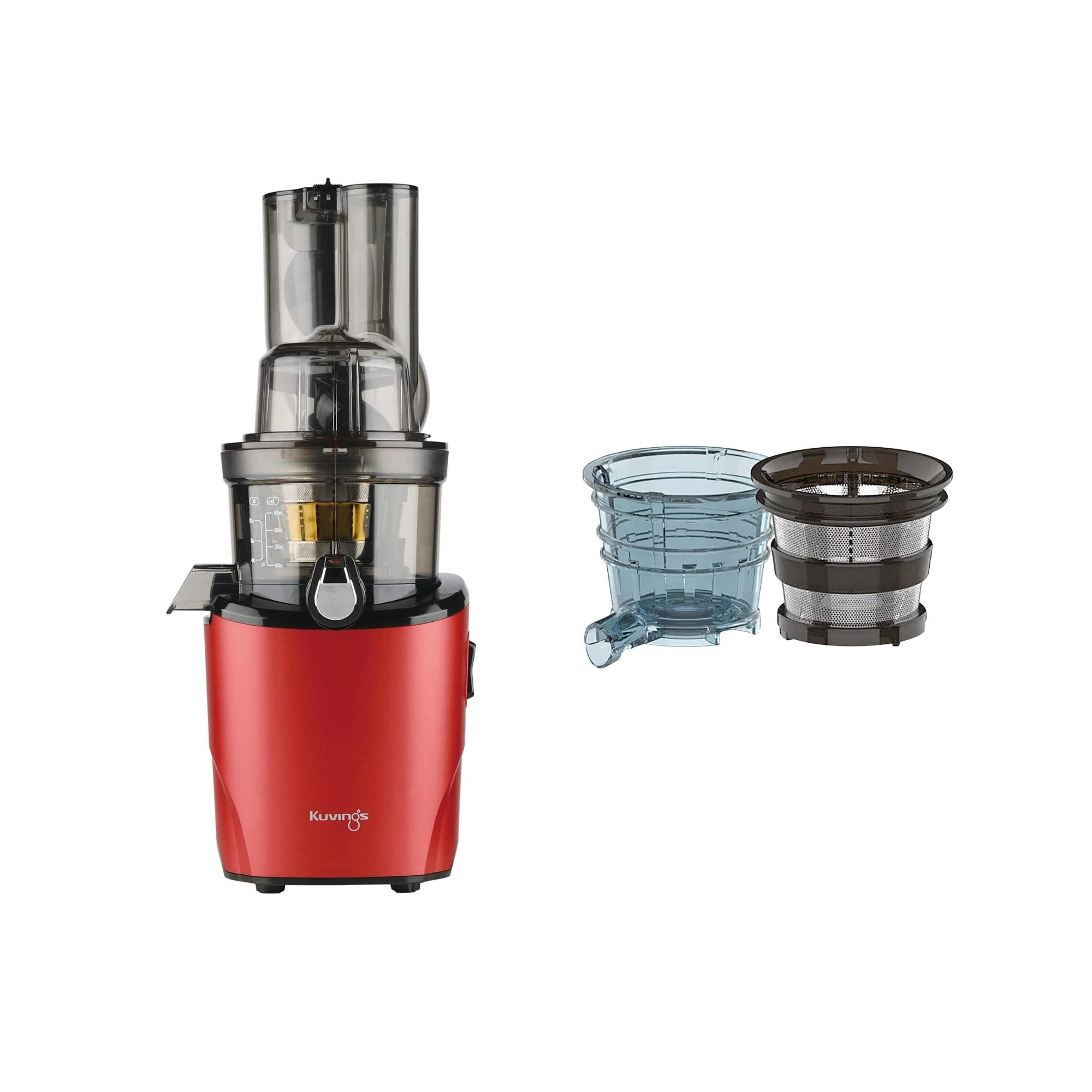Bundle Kuvings Revo830 + Creme & Smoothie Strainer-Rot