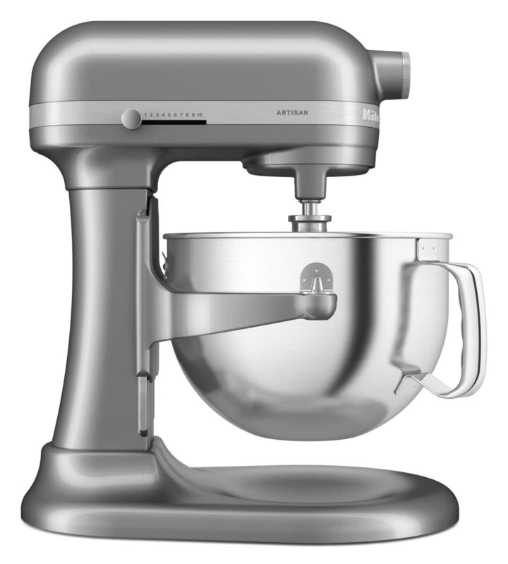 KitchenAid Küchenmaschine mit Schüsselheber 5,6 L Artisan 5KSM60SPX-Kontur Silber