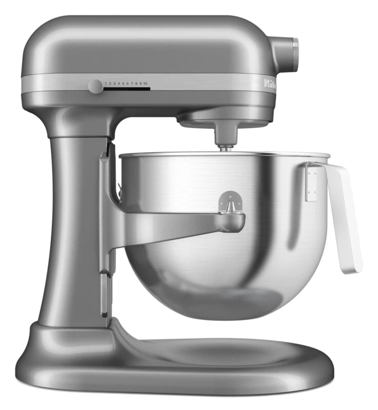 KitchenAid Küchenmaschine mit Schüsselheber 6,6 L Heavy Duty 5KSM70JPX-Kontur Silber