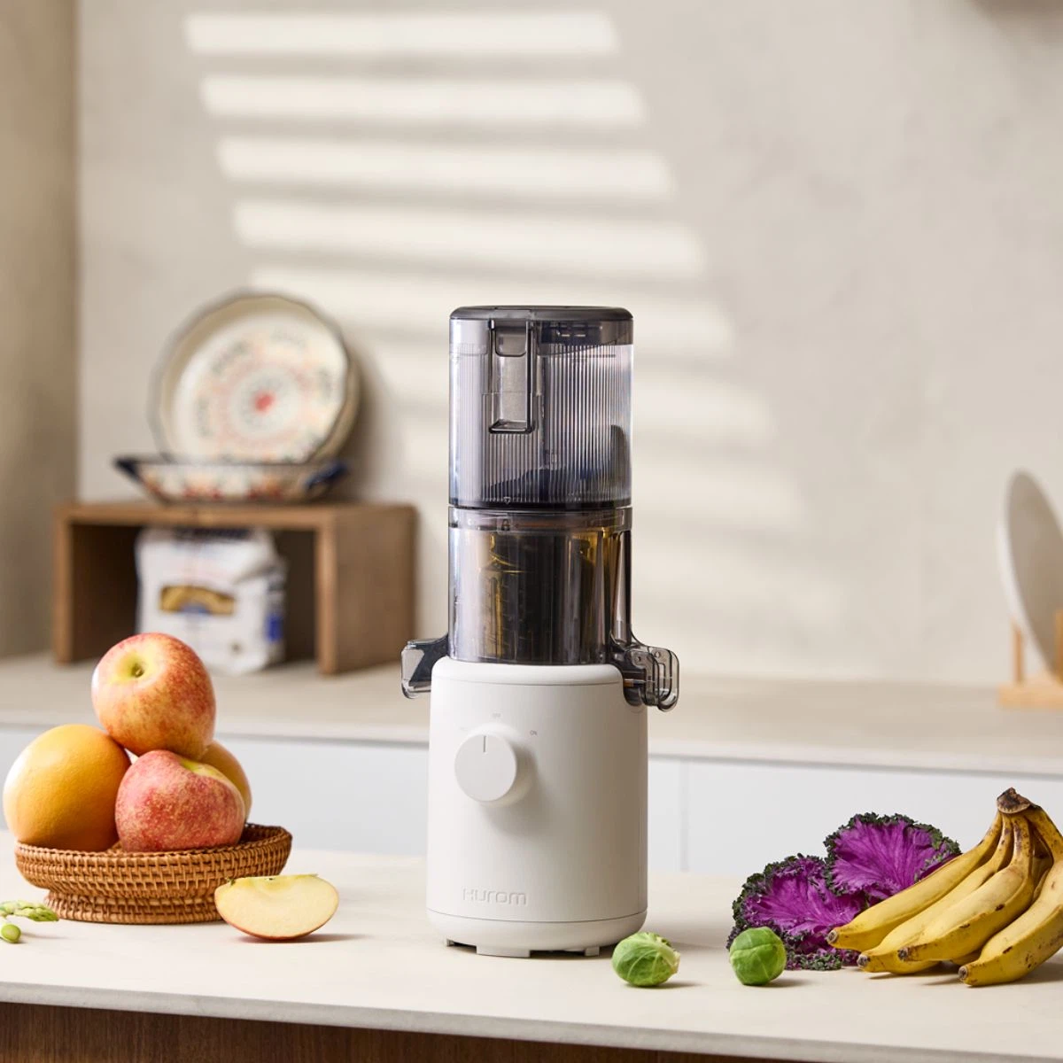 Slow Juicer H310A Hurom-Mushroom/Créme