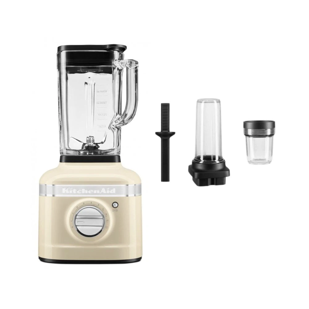 KitchenAid K400 Standmixer Komplett-Paket-Crème