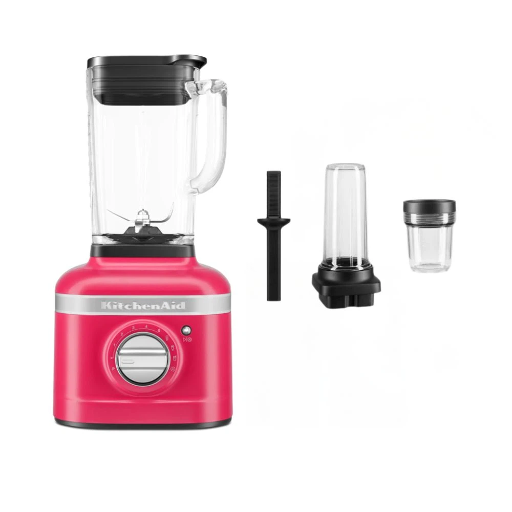 KitchenAid K400 Standmixer Komplett-Paket-Hibiscus