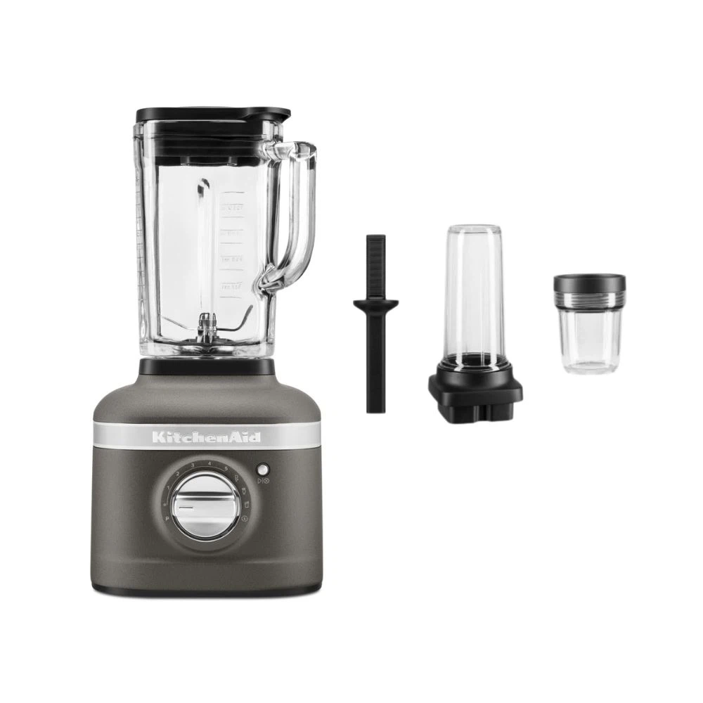KitchenAid K400 Standmixer Komplett-Paket-Imperial Grey