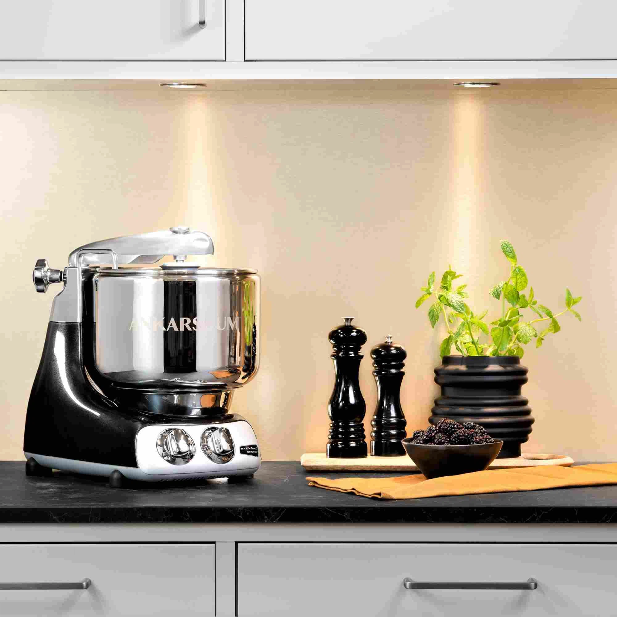 Ankarsrum Paket Allrounderset mit Deluxe Zubehörset-Black Diamond