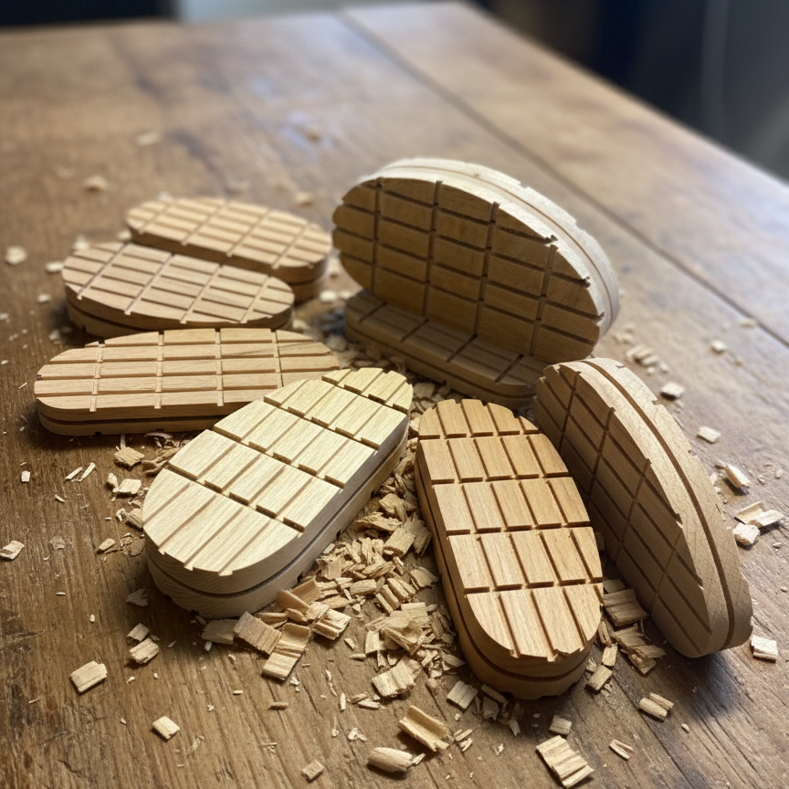 Holzklotz Größen 110–140 mm