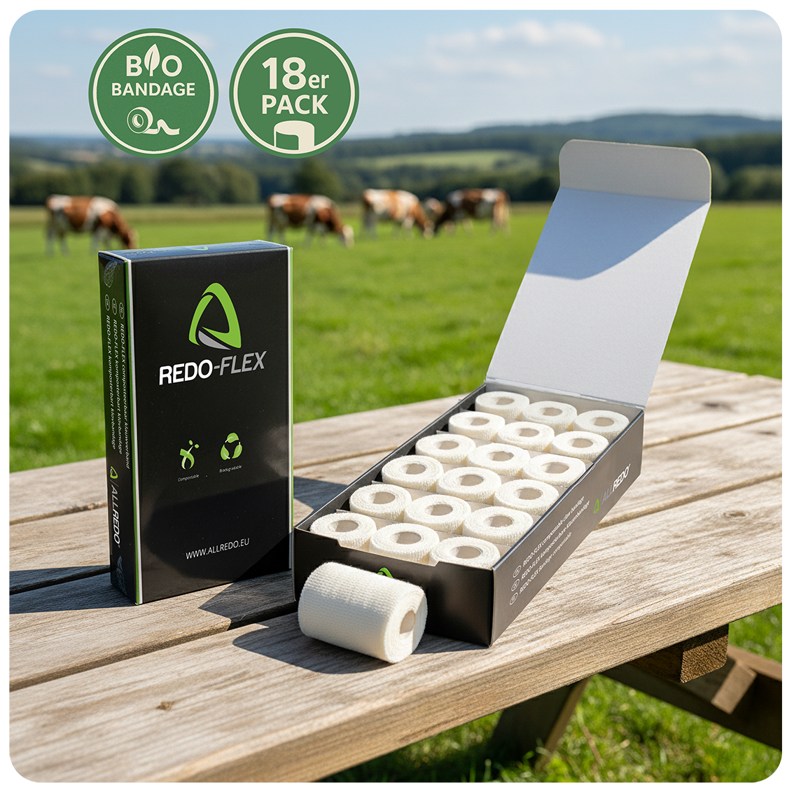 REDO-FLEX Bio Hoof Bandage – Pack of 18 rolls