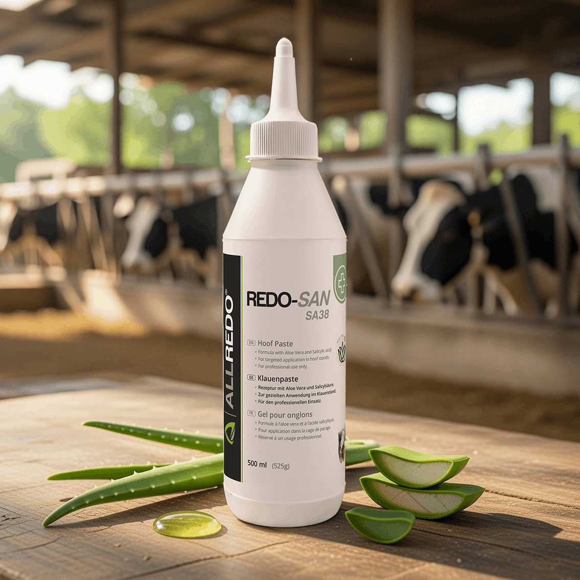 ALLREDO SA38 gel with salicylic acid and aloe vera | 500 ml | Allredo