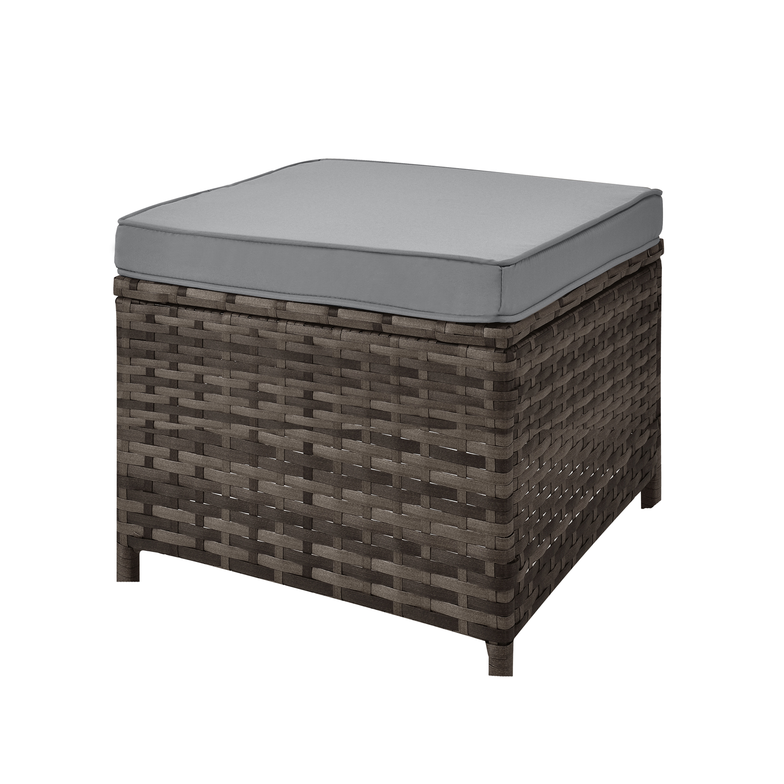 SVITA Monroe Garten-Lounge Set Polyrattan Lounge-Möbel Sitzgruppe Garten Braun