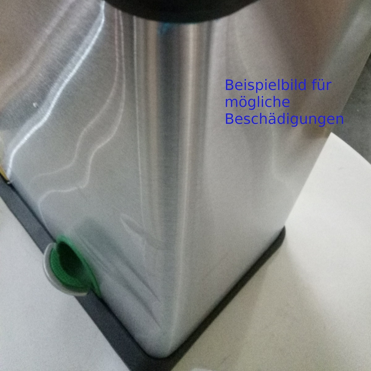 B-Ware SVITA TC3X8 Mülleimer 24 L 3x8 Treteimer Abfalleimer Mülltrennung Grau 