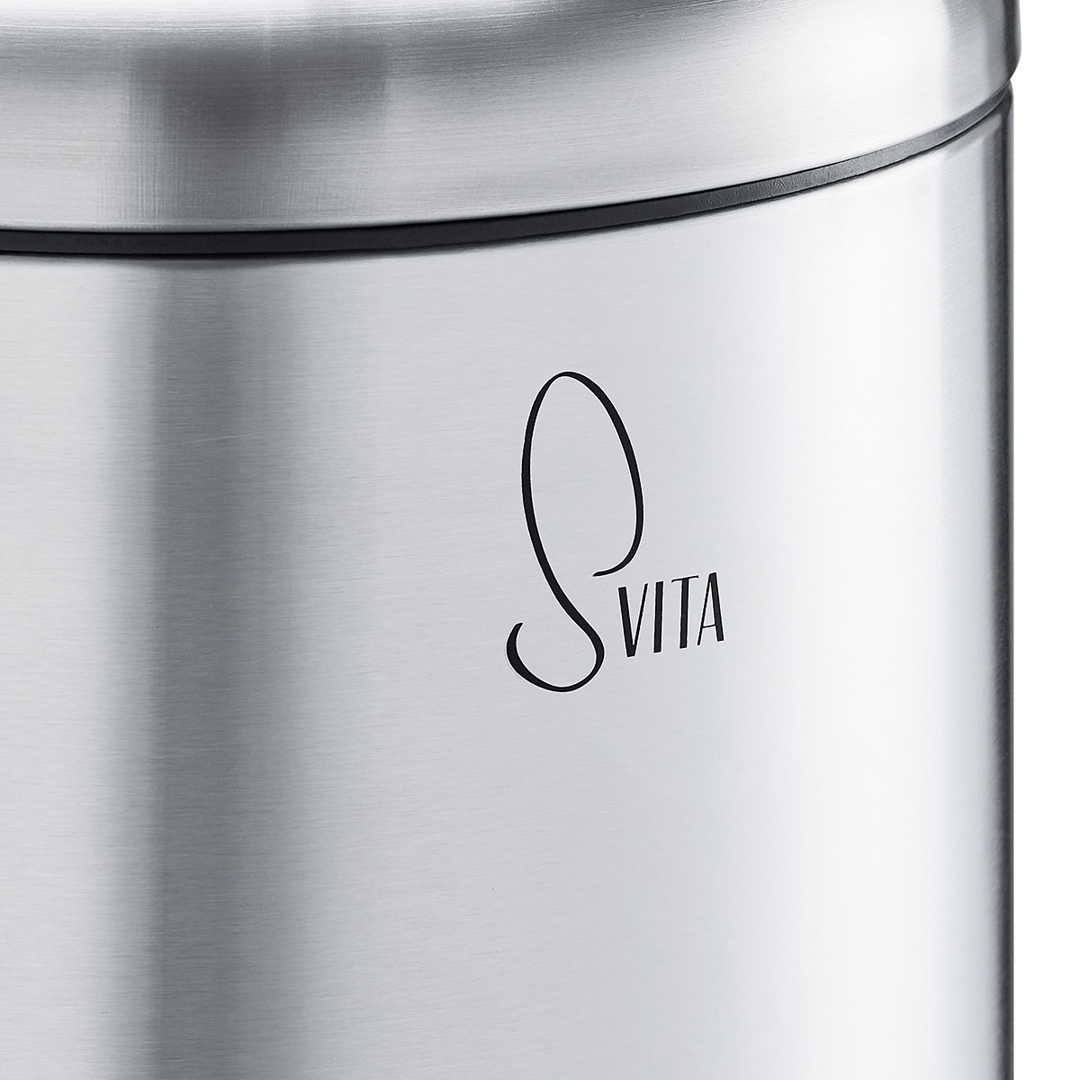 B-Ware SVITA Treteimer 20L Abfalleimer Mülleimer Papiertonne Edelstahl Silber 